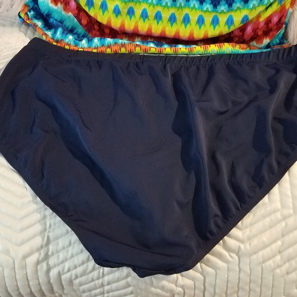 Blue Swim Bottoms - Picture 3 of 6
